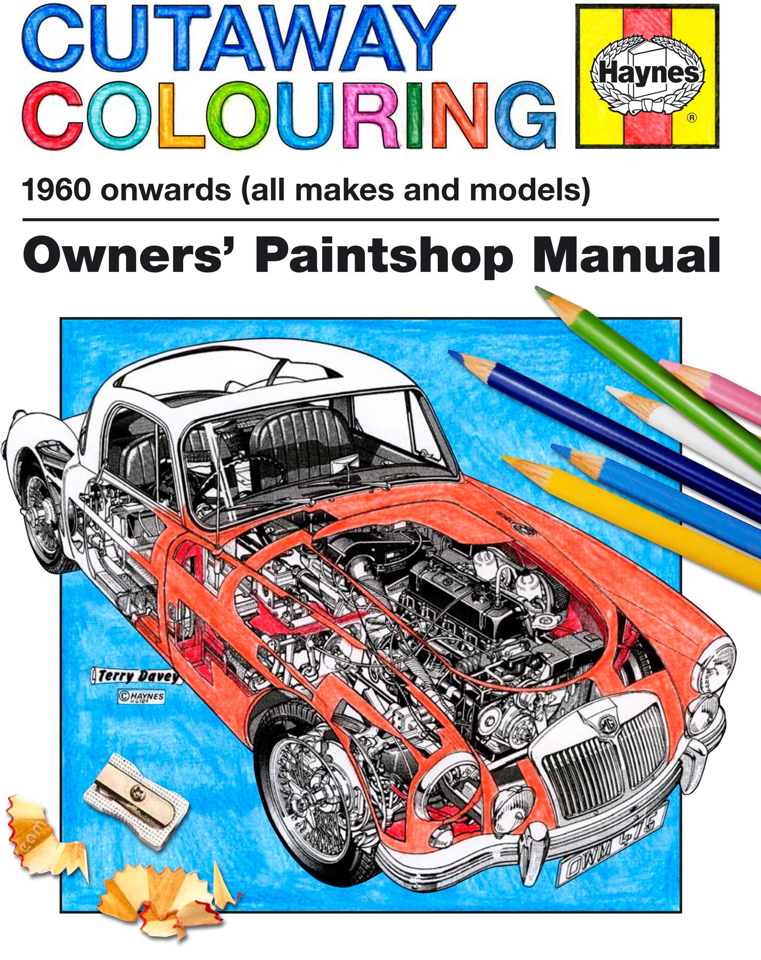 Classic Cutaways Colouring Book