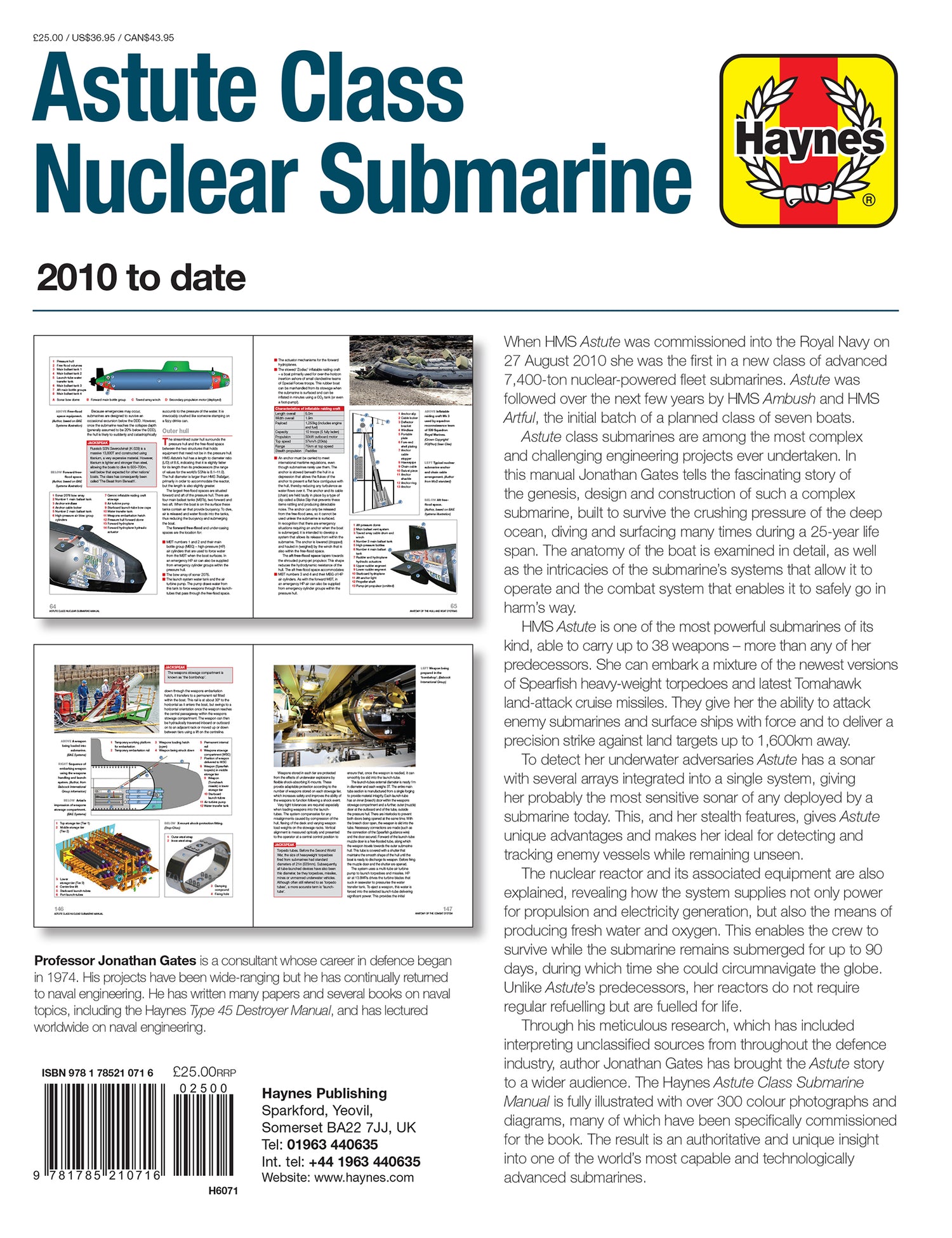 Astute Class Nuclear Submarine Manual