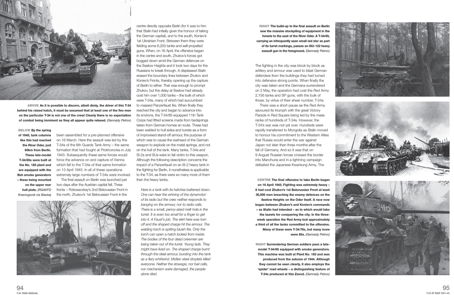 Soviet T-34 Tank Manual