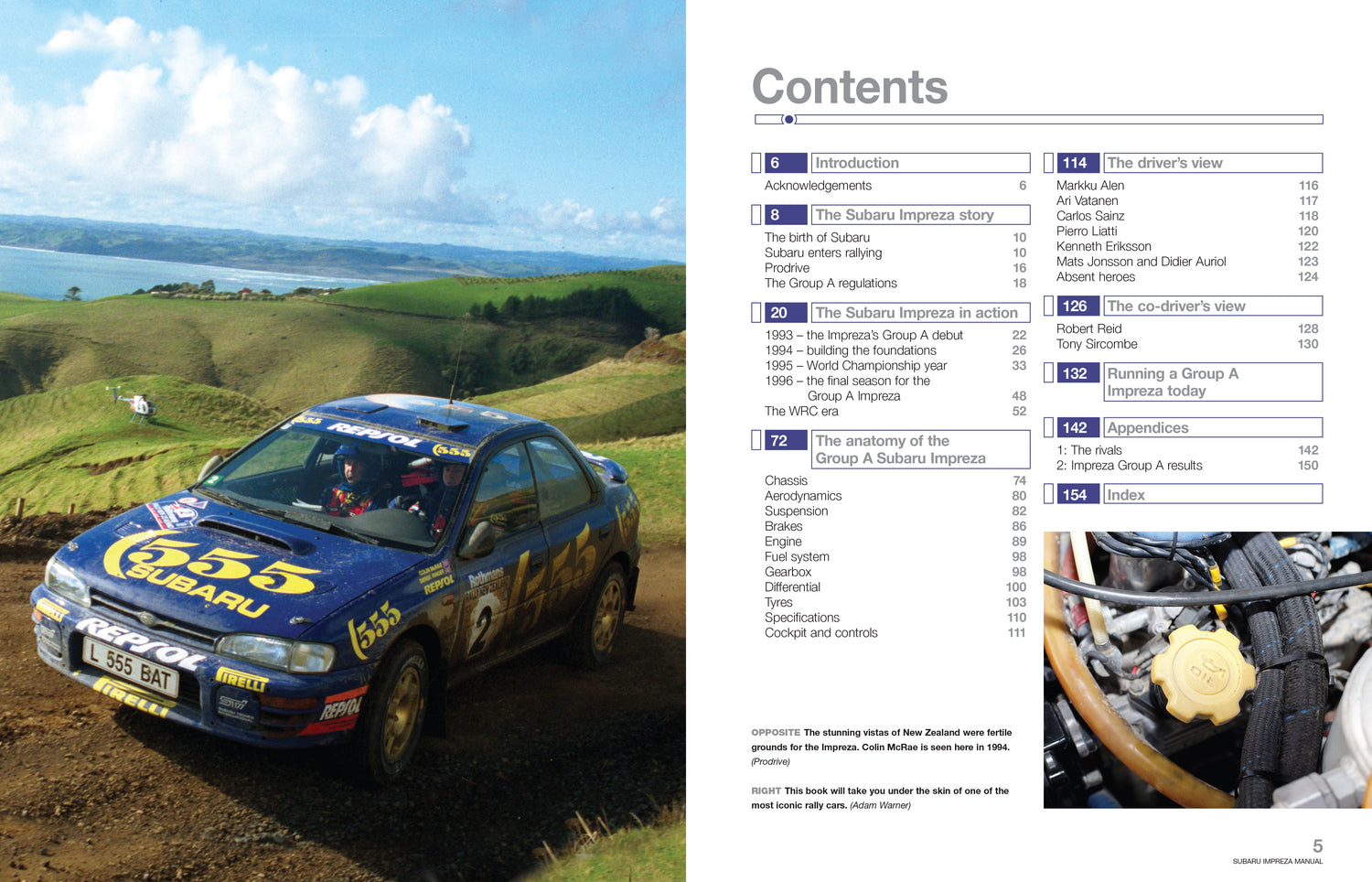 Subaru Impreza Group A Rally - Workshop Manual