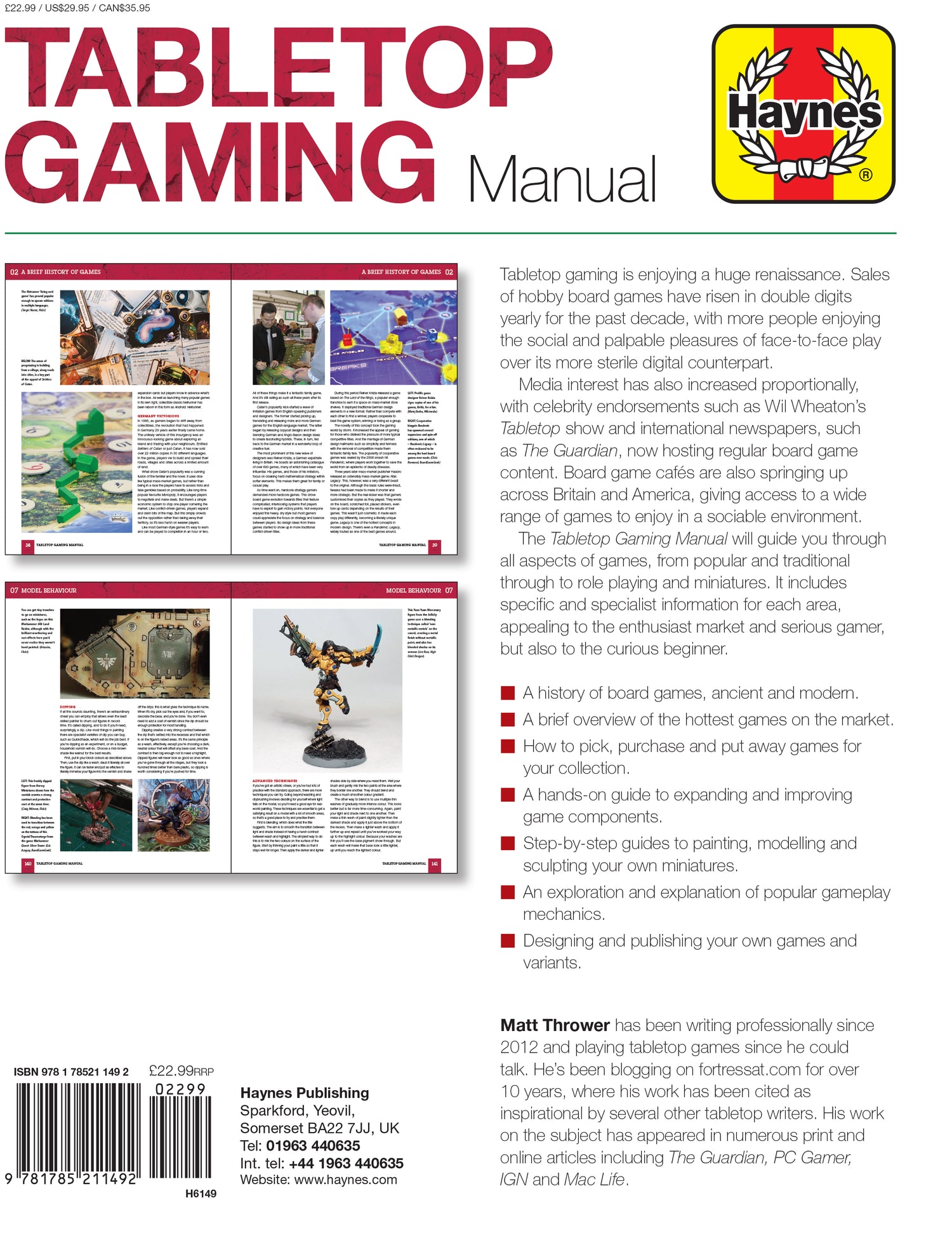 Tabletop Gaming Manual