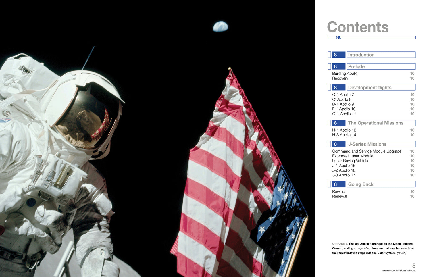 NASA Moon Missions Operations Manual