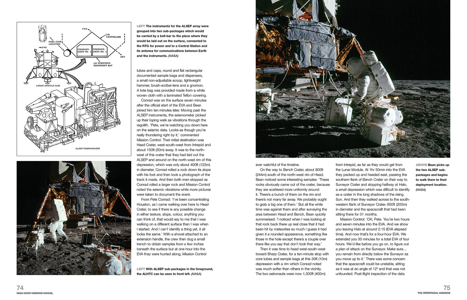 NASA Moon Missions Operations Manual