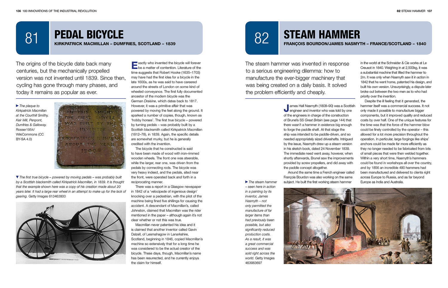 100 Innovations of the Industrial Revolution