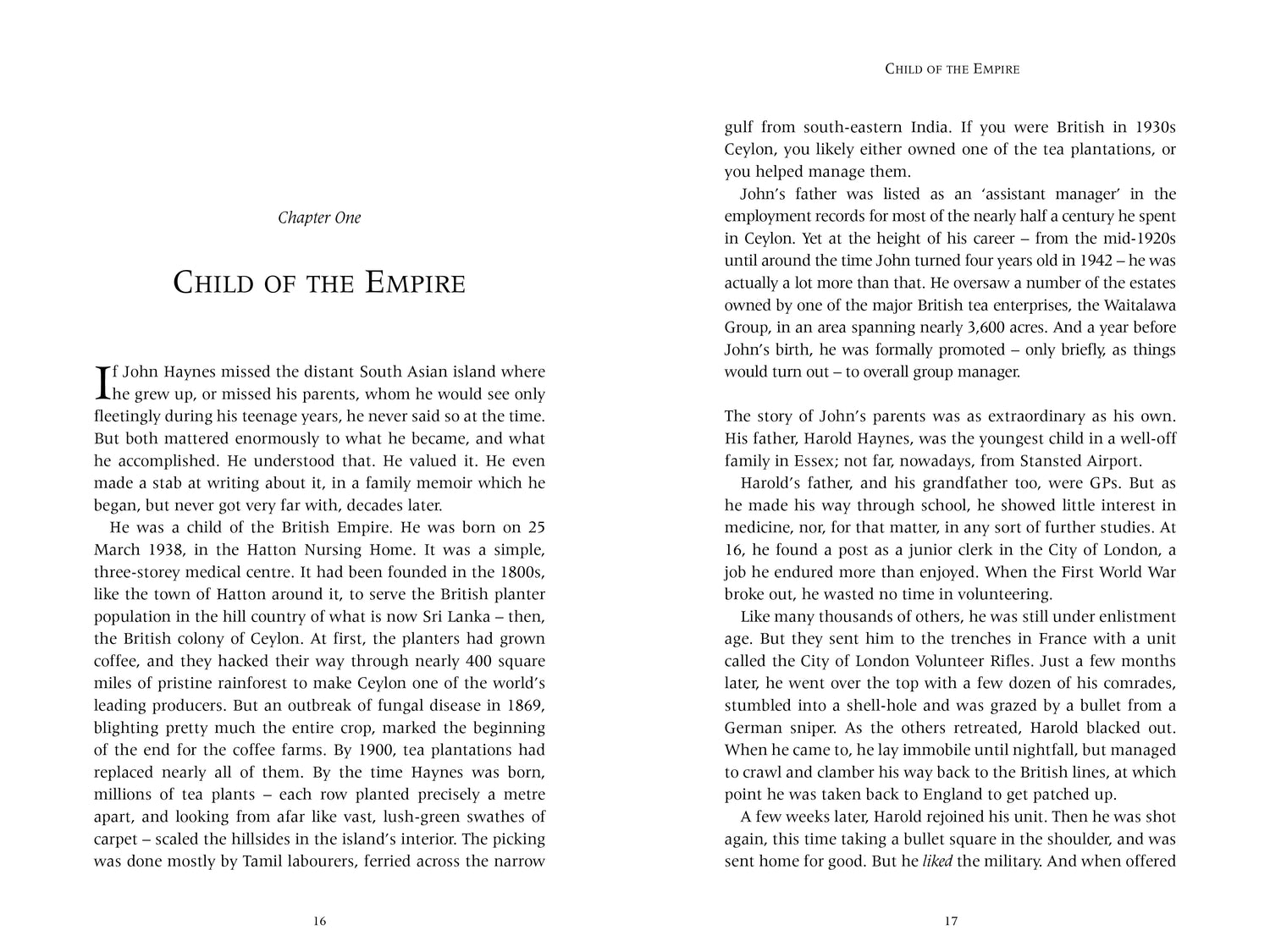 John Haynes Biography