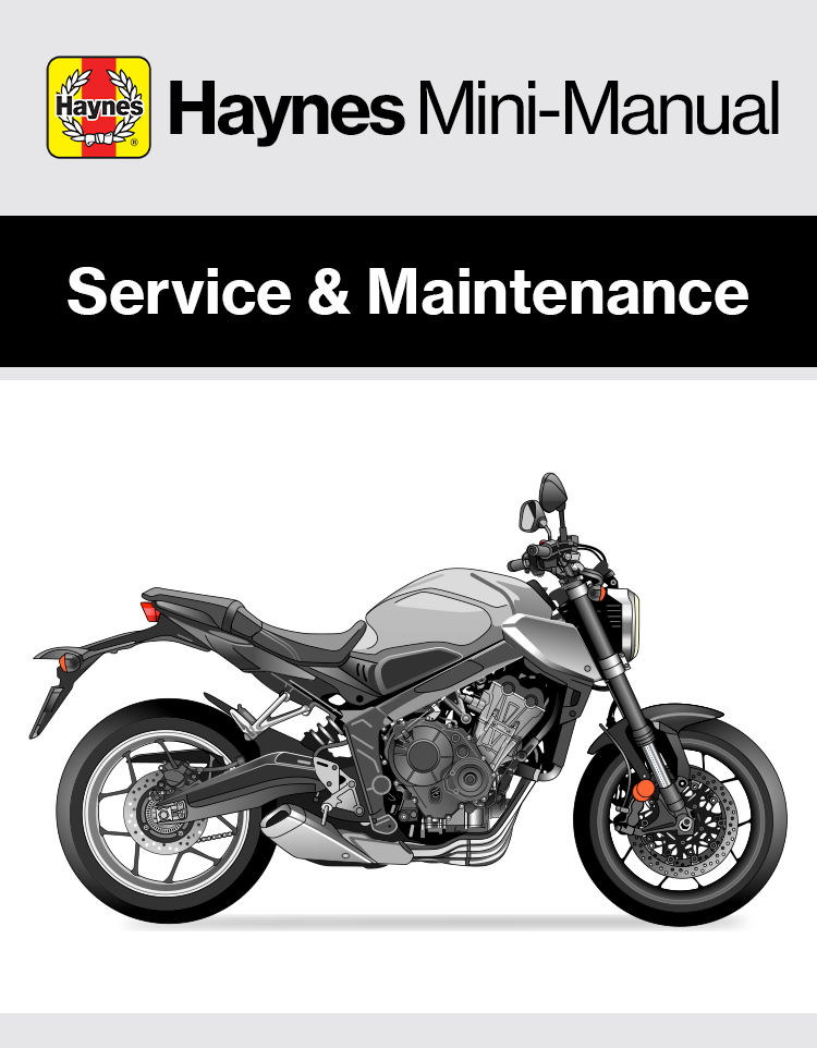 Honda CB650R (2019 - 2023) Haynes Service & Maintenance Mini-Manual