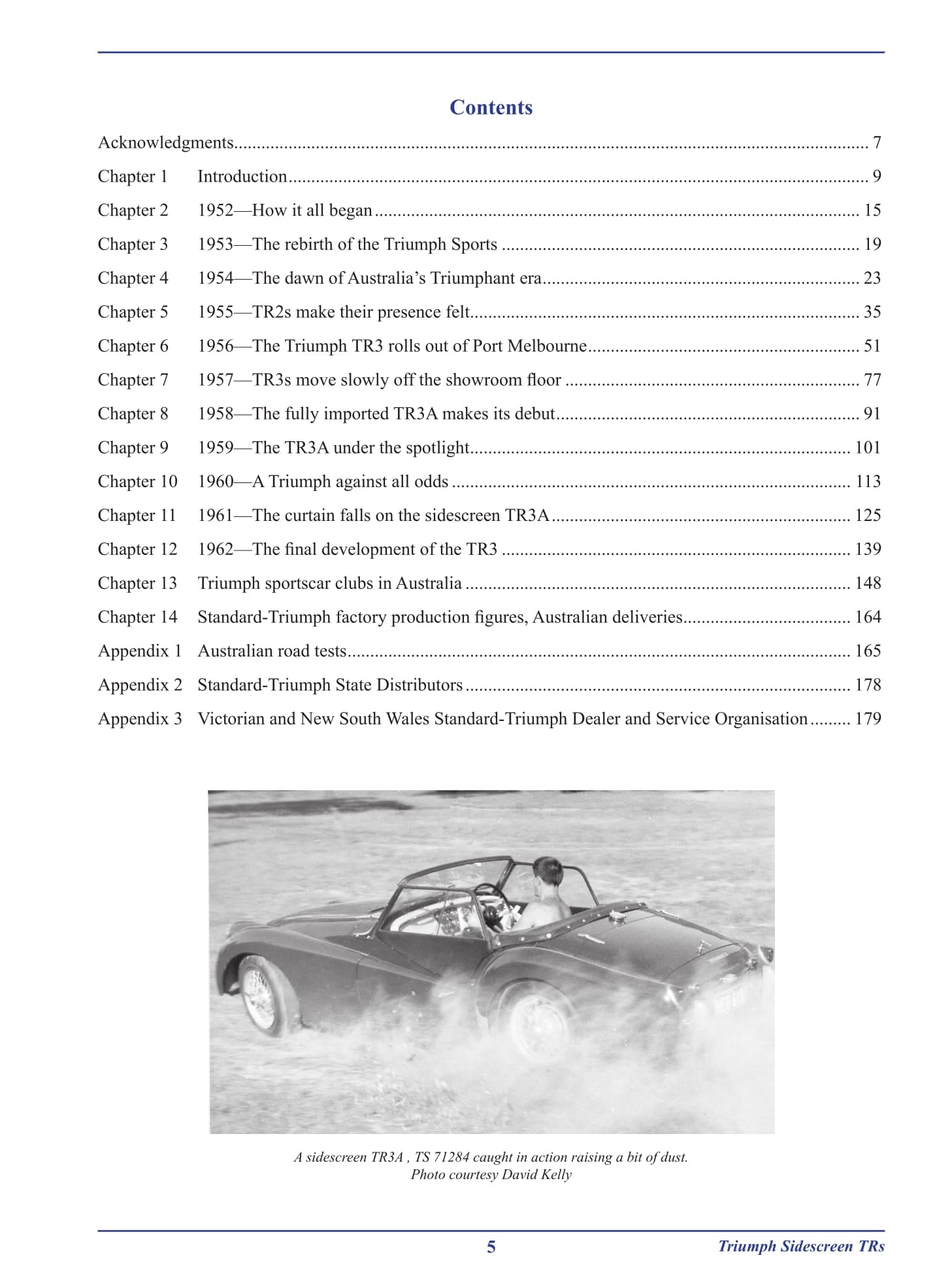 Triumph Side Screen TR's