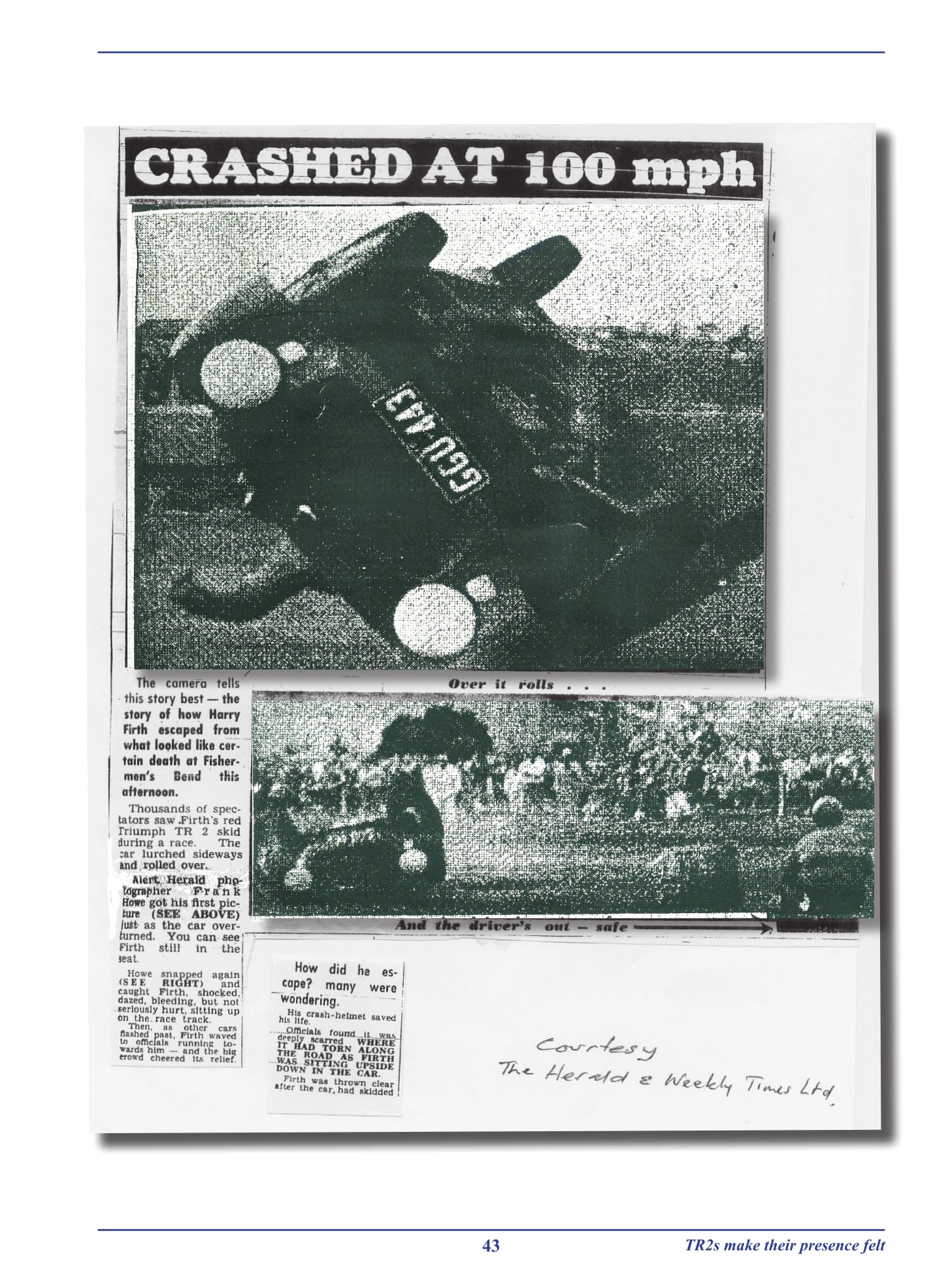 Triumph Side Screen TR's