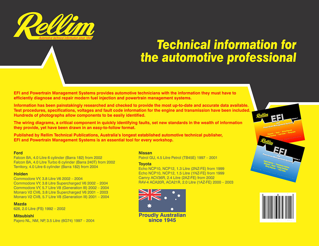 Rellim EFI & Powertrain Management Vol 3 – Haynes Manuals Australia