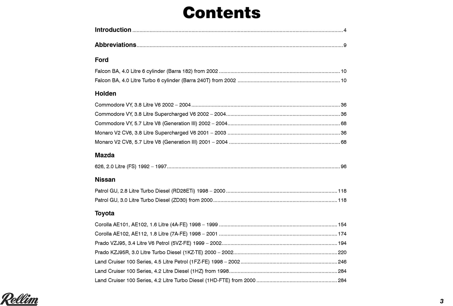 Rellim Wiring Diagrams Vol 3