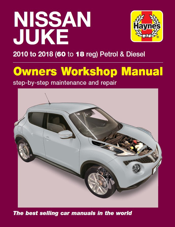 Nissan Juke (10 - 18) Haynes Repair Manual