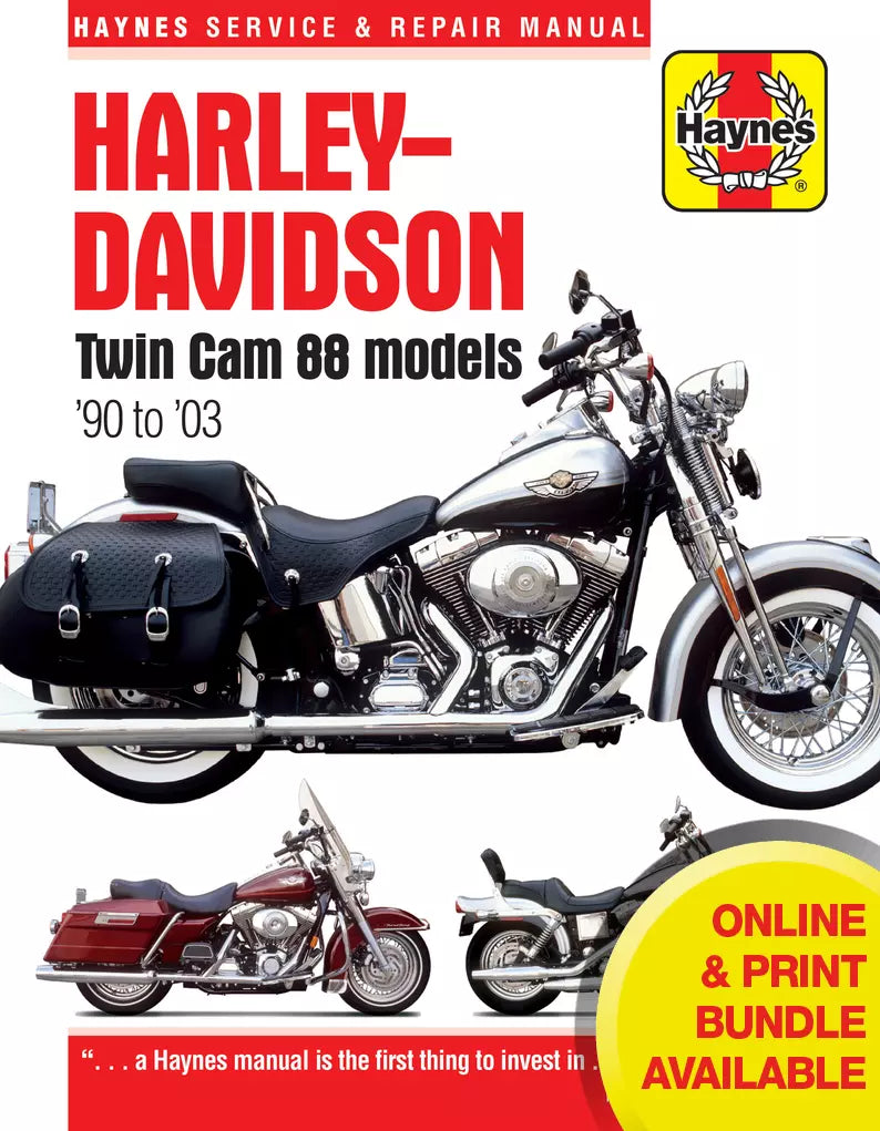 Harley-Davidson Twin Cam 88, 96 & 103 Models (99 - 10) Haynes