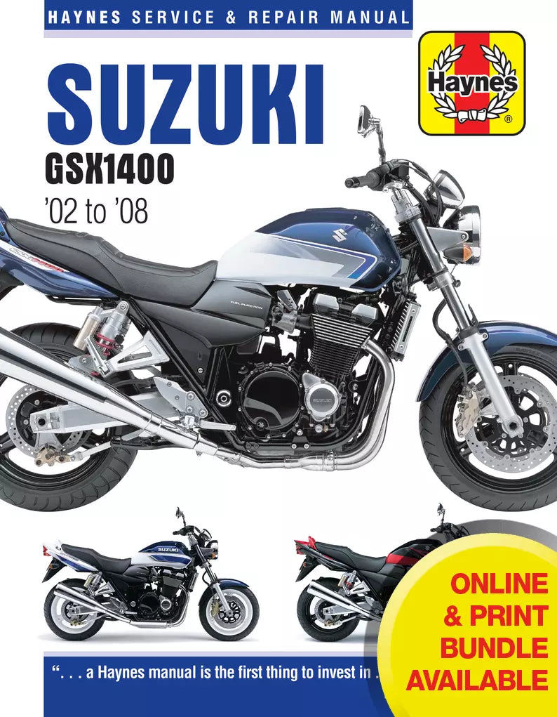 Suzuki GSX1400 (02 - 08) Haynes Repair Manual – Haynes Manuals