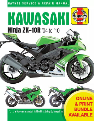 Kawasaki Ninja ZX-10R (04 - 10) Haynes Repair Manual – Haynes
