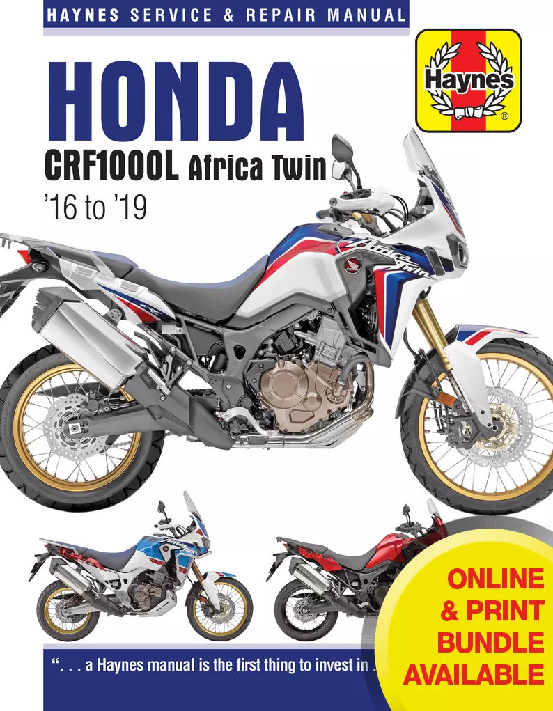 HONDA CRF1000L Africa Twin サービスマニュアル Honda CRF1000 Africa Twin (16-19) Haynes Repair Manual – Haynes