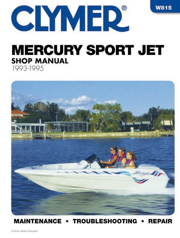 Mercury Sport Jet (1993-1995) Service Repair Manual Online Manual