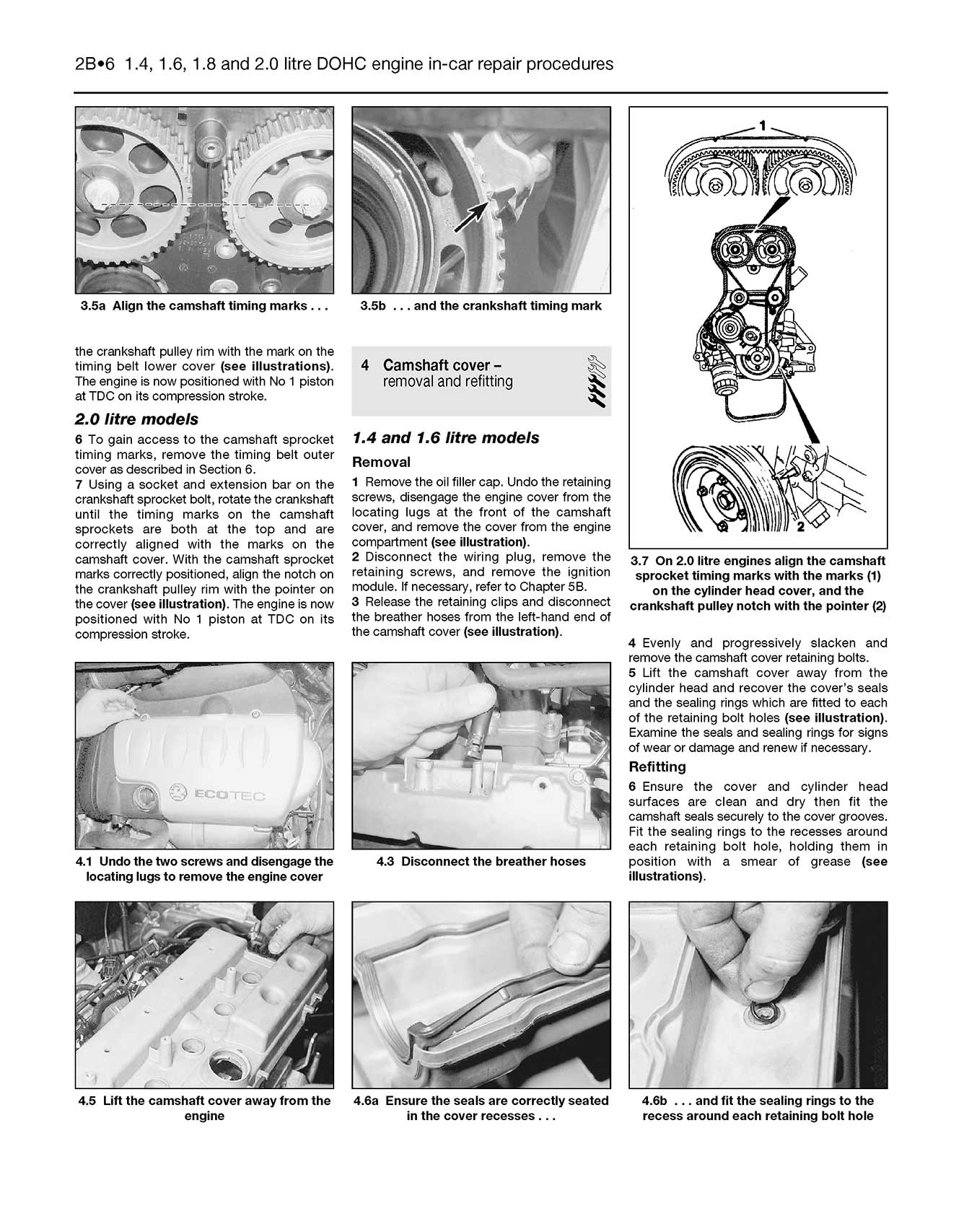 Vauxhall/Opel Astra and Zafira Petrol (Feb 98 - Apr 04) R to 04 Haynes Online Manual