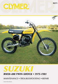 Suzuki RM50-400 Twin Shock Motorcycle (1975-1981) Service Repair Manual