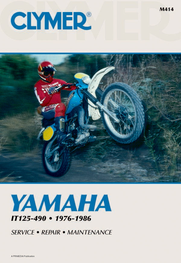 Yamaha IT125-490 Motorcycle (1976-1986) Service Repair Manual